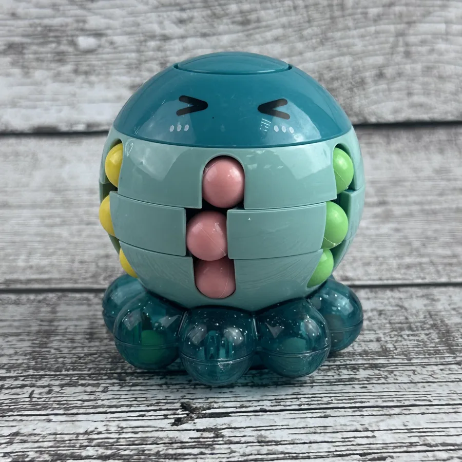 Игра развививающая Jile Toys Головоломка Осьминог с шариками