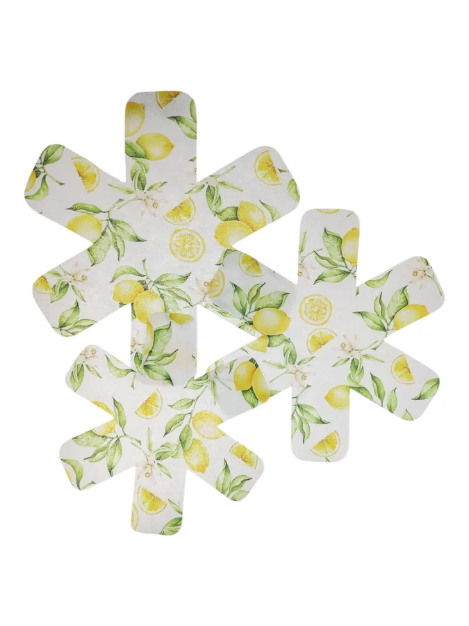 Салфетки для хранения посуды Floral Season Лимоны, 3шт