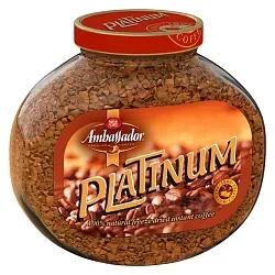 Кофе АМБАССАДОР Платинум растворимый ст/б 47.5г