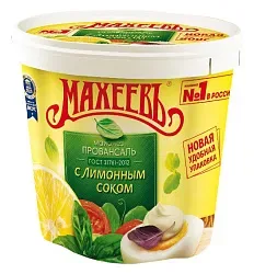 Майонез МАХЕЕВЪ Провансаль с лимонным соком 50.5% д/пак 800мл
