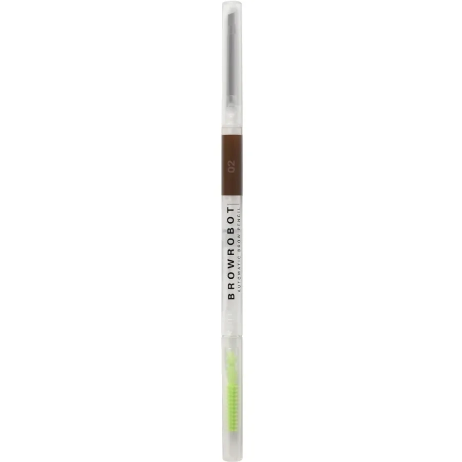 Карандаш для бровей Influence Beauty Brow Robot автоматический, ультратонкий, тон 02: русый, 0.1г