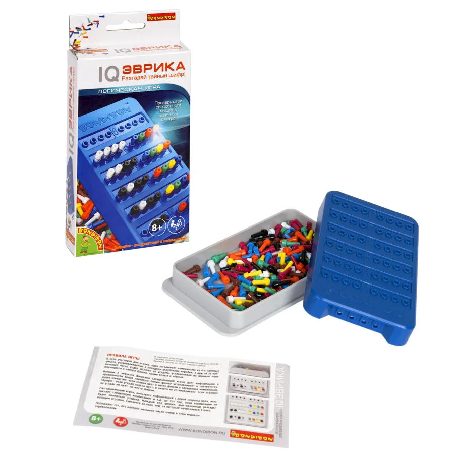 Игра настольная Bondibon IQ Эврика