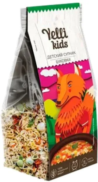 Детский супчик Буковки Yelli kids 80г