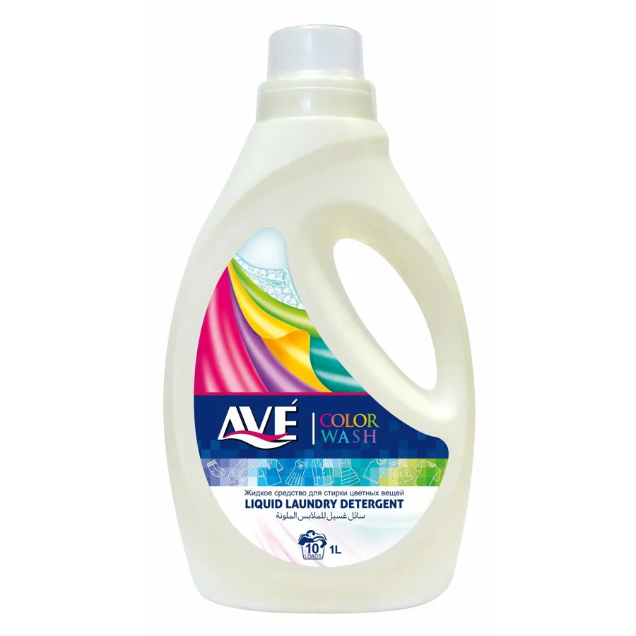 Гель для стирки Ave Color wash, для цветных вещей, 10 стирок, 1л