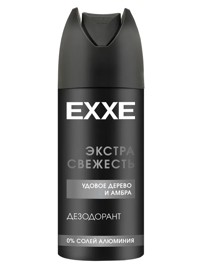 Дезодорант-антиперспирант Exxe Men Silver Экстрасвежесть, аэрозоль, 150мл