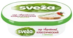 Сыр СВЕЖА с зеленью бзмж 60% 150г