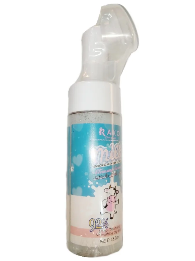 Мусс для умывания Rako Milk, 160мл