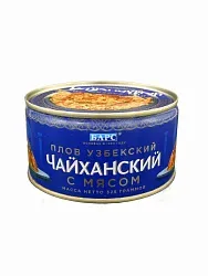 Плов БАРС Чайханский с мясом ж/б ключ 325г