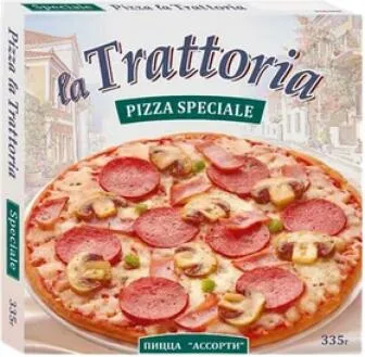 Пицца Ассорти La Trattoria, 335г