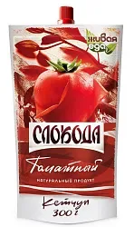 Кетчуп СЛОБОДА Томатный д/пак 300г