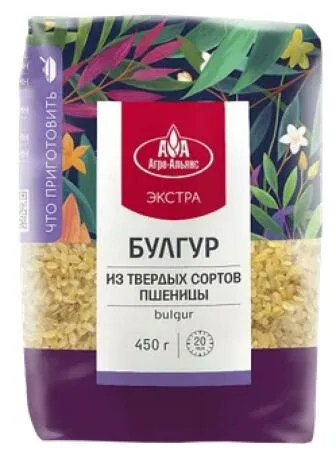 Крупа пшеничная Булгур Агро-Альянс, 450г