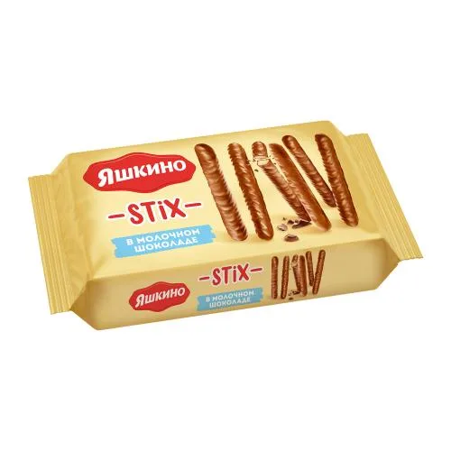 Печенье Chocostix палочки в молочном шоколаде Яшкино 130г