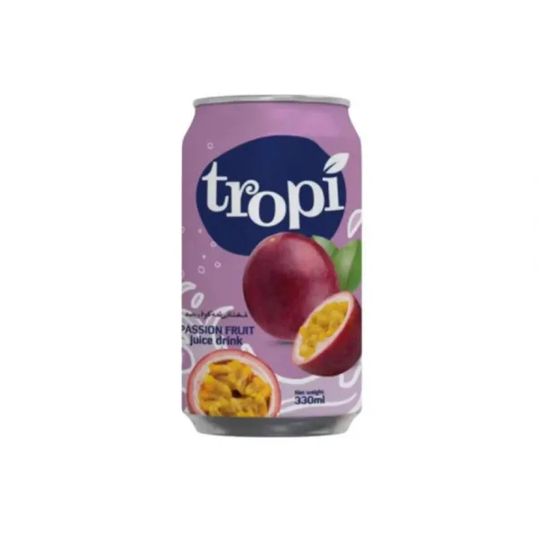 Напиток сокосодержащий TROPI 0,33л Маракуйя ж/б/24/Азия