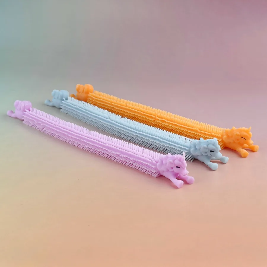 Набор антистресс-фигурок Jile Toys Единорожки, размер: 26 см, в ассортименте, 3 шт