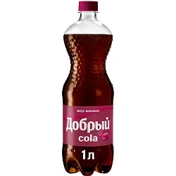 Газ.напиток ДОБРЫЙ Кола малина 1л