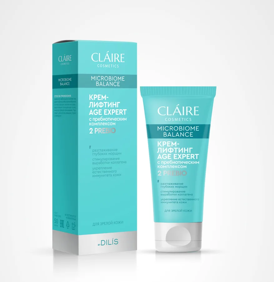 Крем-лифтинг для лица Claire Microbiome, 50мл