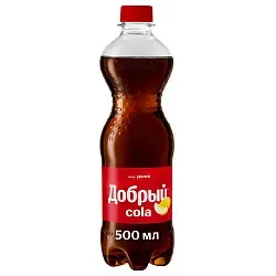 Газ.напиток ДОБРЫЙ Кола со вкусом дыни 0.5л