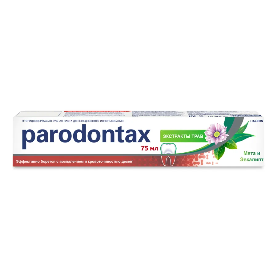 Зубная паста Parodontax 75мл Экстракты трав