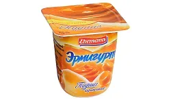 Пудинг ЭРМИГУРТ карамельный бзмж 3% 100г