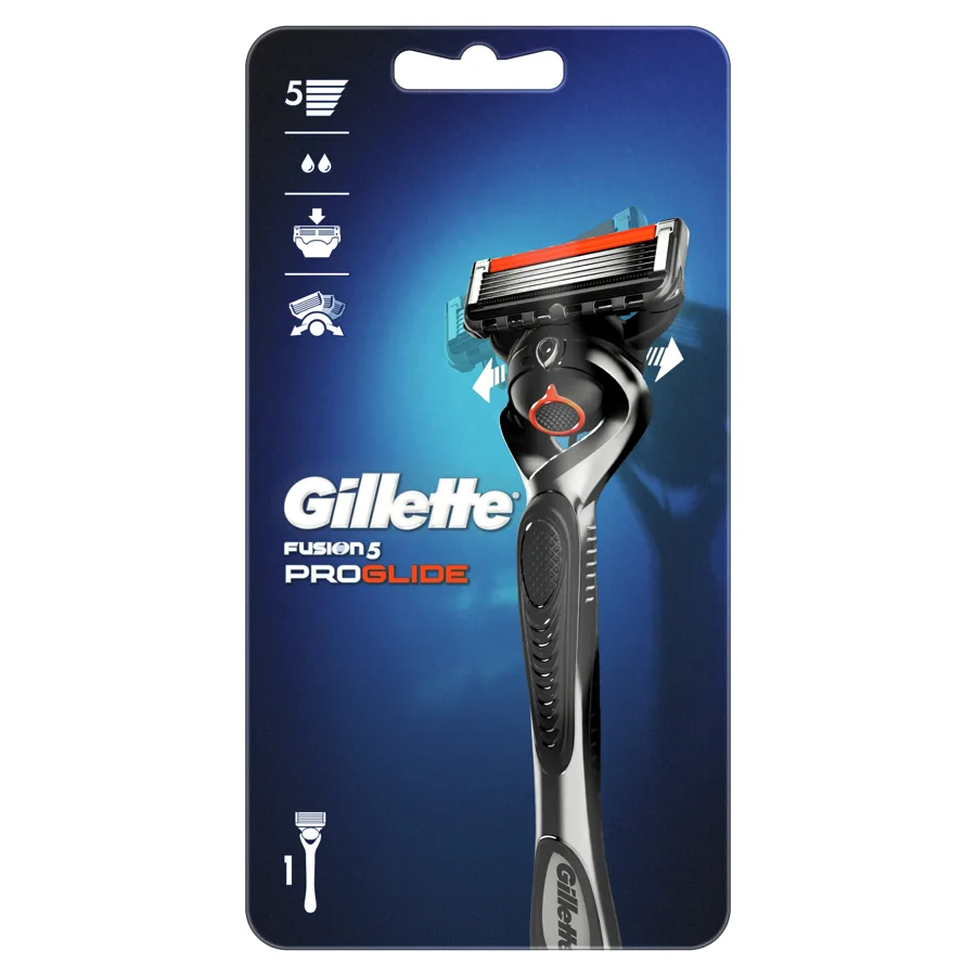 Бритвенный станок мужской Gillette Fusion5 ProGlide FlexBall, 5 лезвий, 1 сменная кассета
