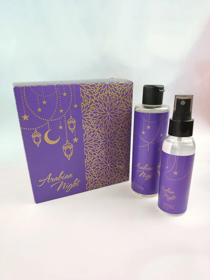 Набор подарочный Parli Cosmetics Arabian Night: гель для душа 200мл, спрей для тела 100мл