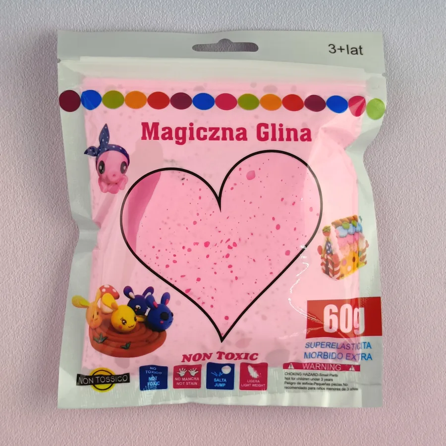Воздушный пластилин Jile Toys, 60 г, в ассортименте