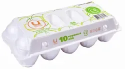 Яйцо куриное ИНСКАЯ ПФ С2 10шт