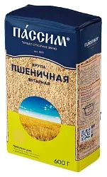 Пшеничная крупа ПАССИМ Янтарная м/у 600г
