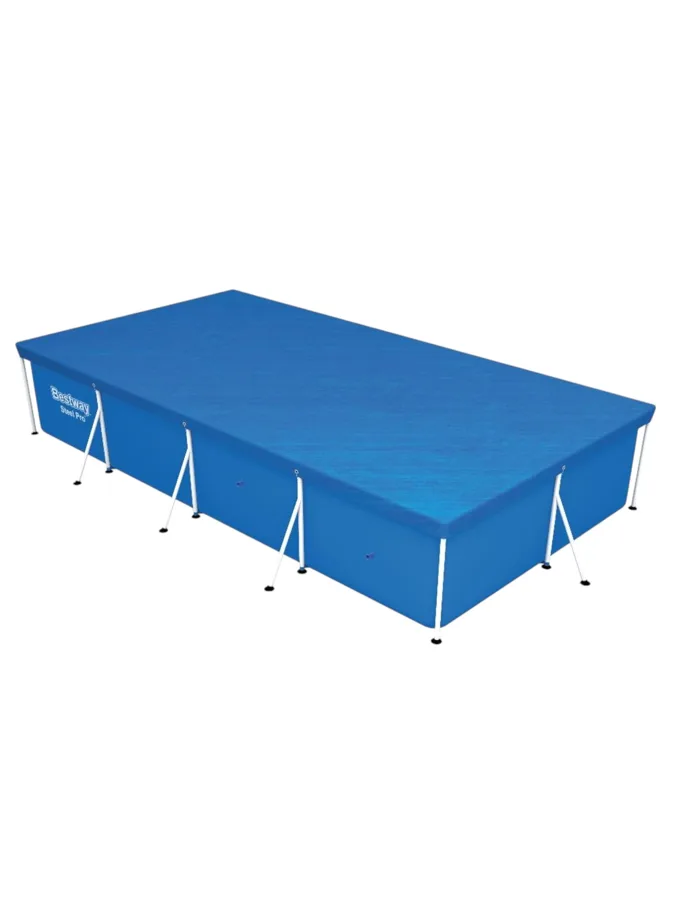 Тент для каркасного бассейна Bestway, 400x211x81см, синий