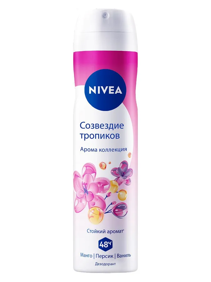 Дезодорант женский Nivea спрей Созвездие тропиков 150мл