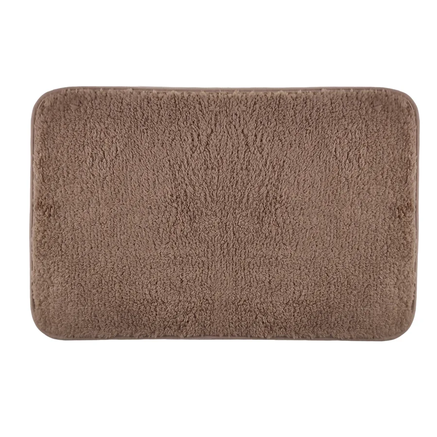 Коврик для ванной Room Mat, 40х60 см, цвет: темно-бежевый