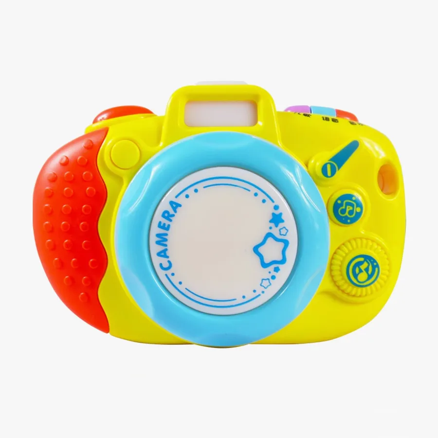 Игрушка музыкальная для малышей Jile Toys Фотоаппарат, свет, размер: 12х8х5,5 см
