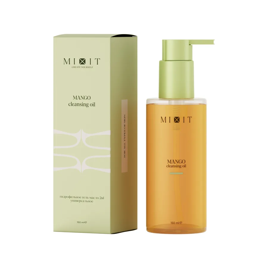 Гидрофильное гель-масло для умывания Mixit Your Skin Mango Cleansing Oil, 150 мл