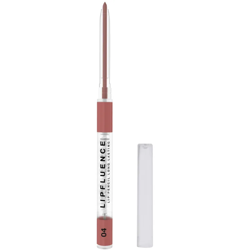 Карандаш для губ Influence Beauty Lipfluence, автоматический, тон: 04 нюд теплый персиковый, 0.28г
