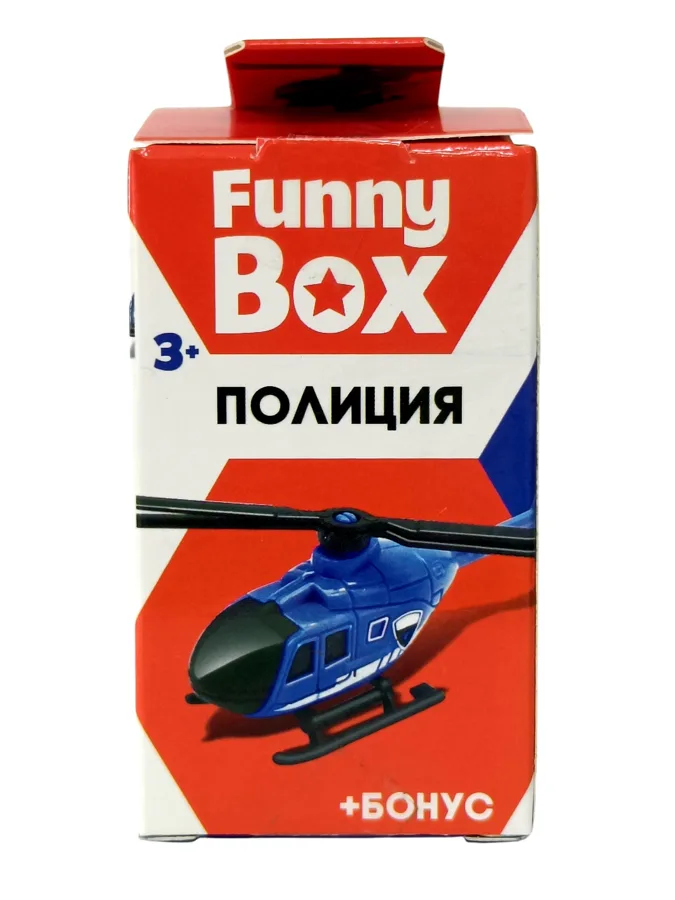 Игрушка-сюрприз Funny Box Полиция, 3+, в ассортименте, 1 шт