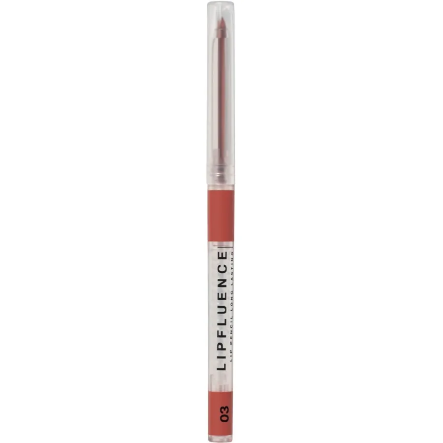 Карандаш для губ Influence Beauty Lipfluence, автоматический, гелевый, стойкий, тон: 03 светло-бежевый нюд, 0.28г