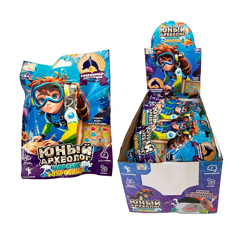 Игра-раскопки Юный археолог Морские сокровища