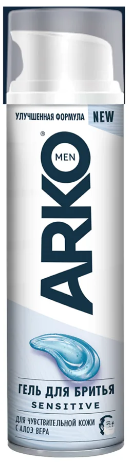 Гель для бритья Arko Sensitive, 200мл