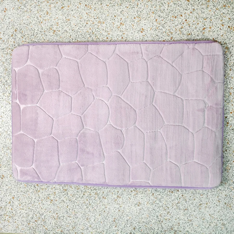 Коврик для ванной Sanitary, 45х70см, цвет: purple