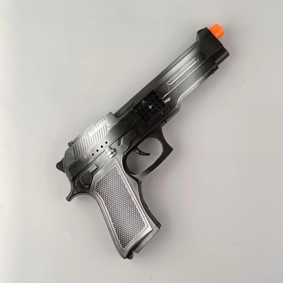 Оружие игрушечное Пистолет Jile Toys, размер: 16х12 см, цвет: черно-белый
