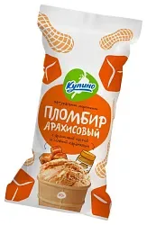 Мороженое КУПИНО Из молочного края пломбир арахисовый бзмж 80г