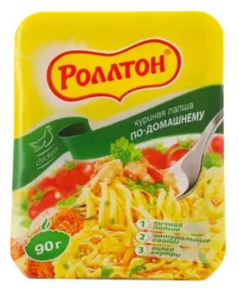Лапша куриная Роллтон, 90г