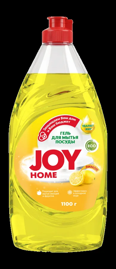 Гель для мытья посуды Joy Home Лимон 1100г