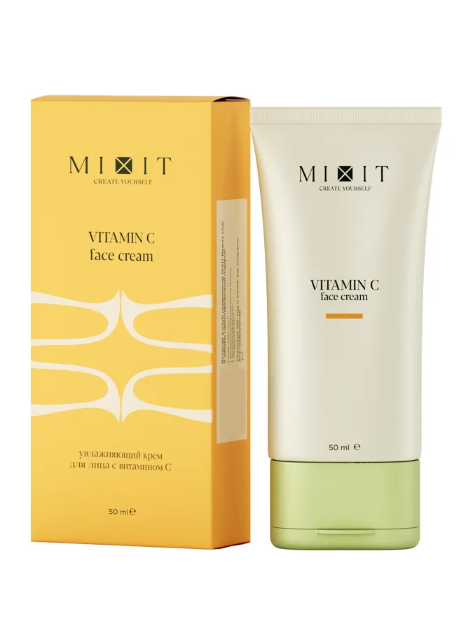 Крем для лица увлажняющий Mixit с витамином С, 50 мл