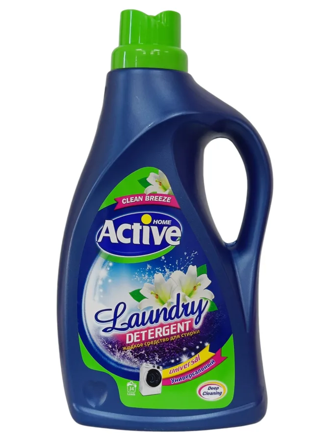 Гель для стирки белья Active Альпийские луга, универсальный, 2.5 л