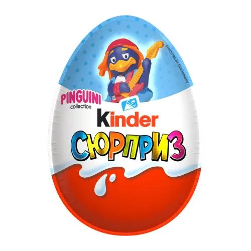 Шоколадное яйцо с игрушкой Kinder Сюрприз 20г в ассортименте