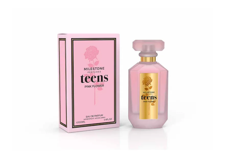 Парфюмерная вода женская Milestone Teens Pink Flower, 100мл
