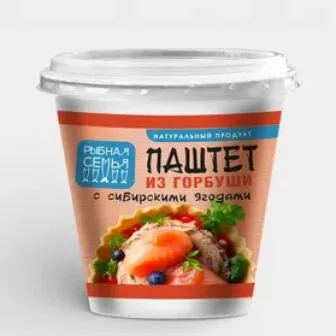 Риет Greenadini треска, минтай с микрозеленью 180г