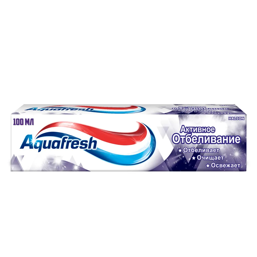 Зубная паста Aquafresh Активное отбеливание, 100 мл