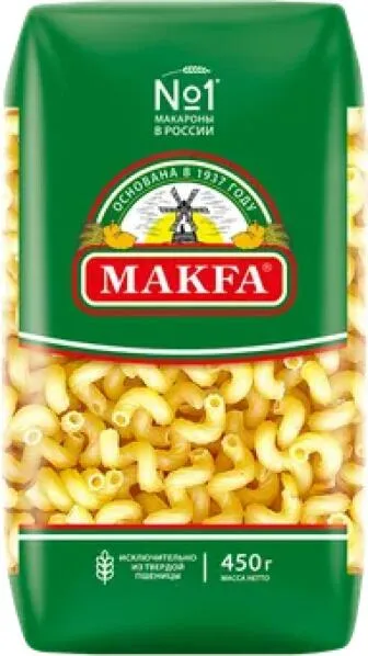 Макароны Makfa Витки, 450г